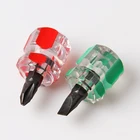 Набор отверток, миниатюрная портативная отвертка с головкой редиса, прозрачная ручка, набор ручных инструментов для ремонта