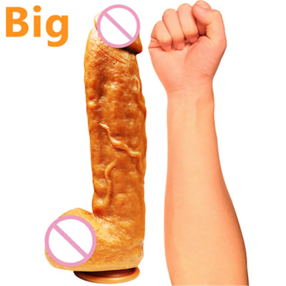 Огромный фаллоимитатор PAQIN Женский мастурбатор жидкий супер мягкий силиконовый