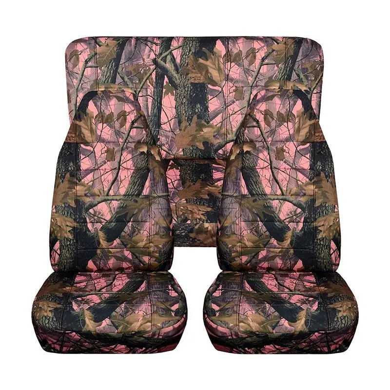 hunting camouflage car seat cover for suv off road universal size auto cover fishing waterproof interior accessories free global shipping