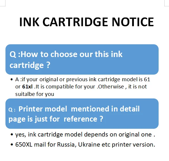 Набор для заправки чернил HP 650 XL замена чернильного картриджа Deskjet 1015 1515 2510 2515 2545