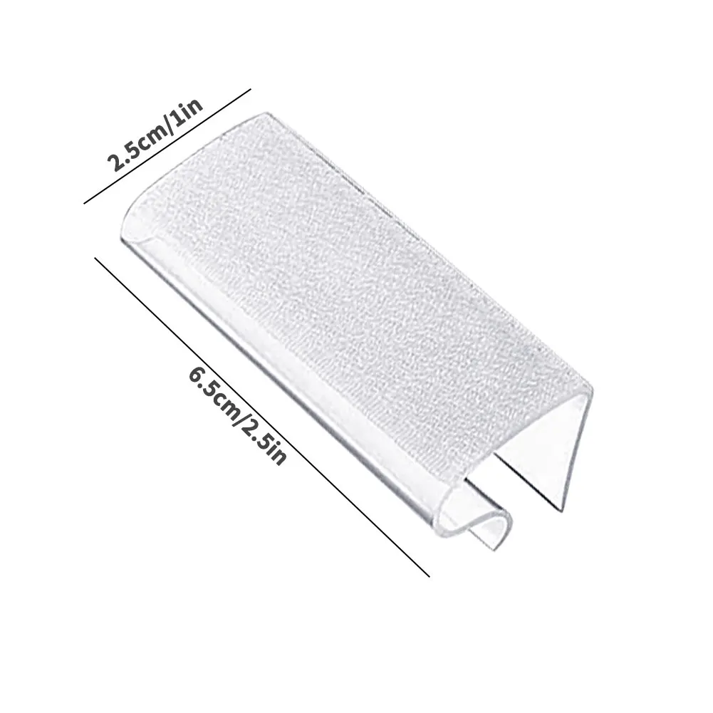 

50Pcs Tablecloth Clip Table Picnic Party Wedding Cover Clips Plastic Transparent Tablecloth Holders Long Table Skirting Clamps