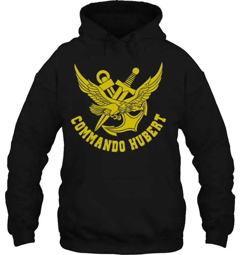 

French Navy Special Forces Commando Hubert Hoodies Men Harajuku Full Casual Cotton Men Sweatshirt
