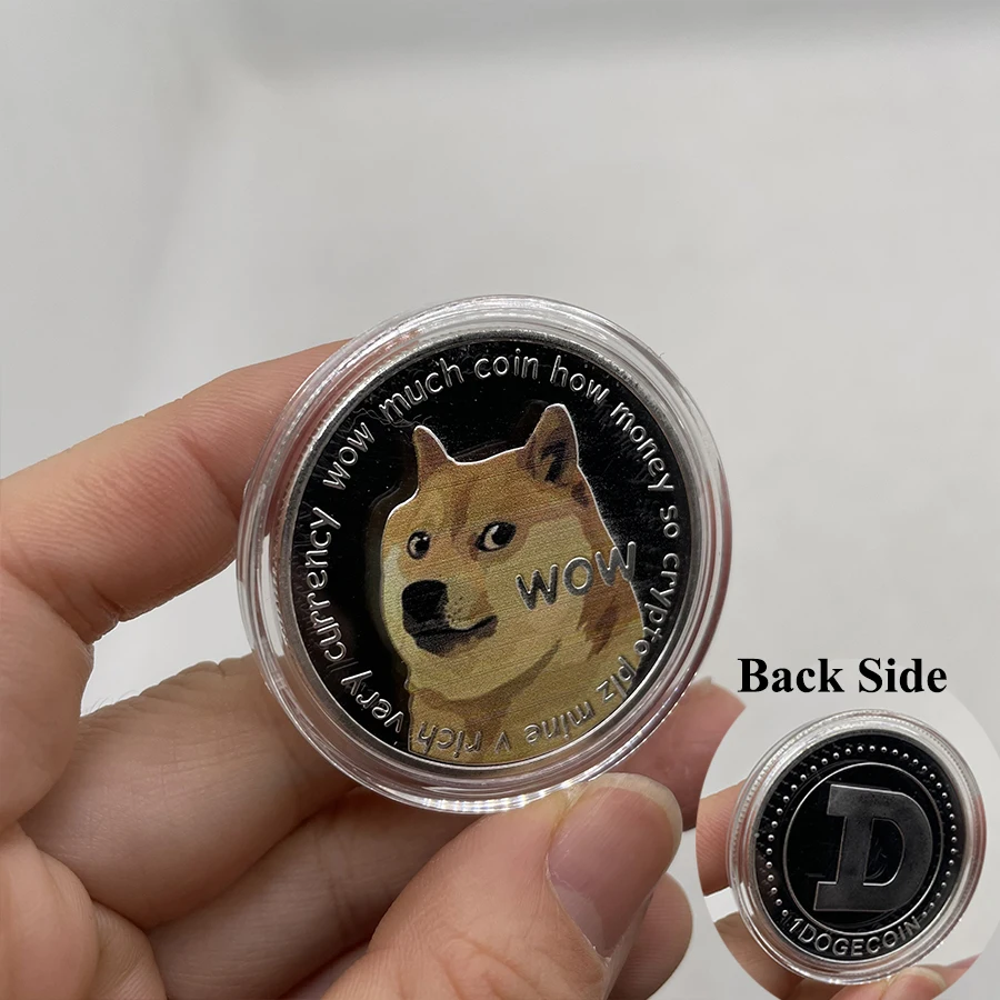 Золотая банкнота Dogecoin с COA SHIB coin DOGECOIN KILLER Doge коллекция подарков | Дом и сад