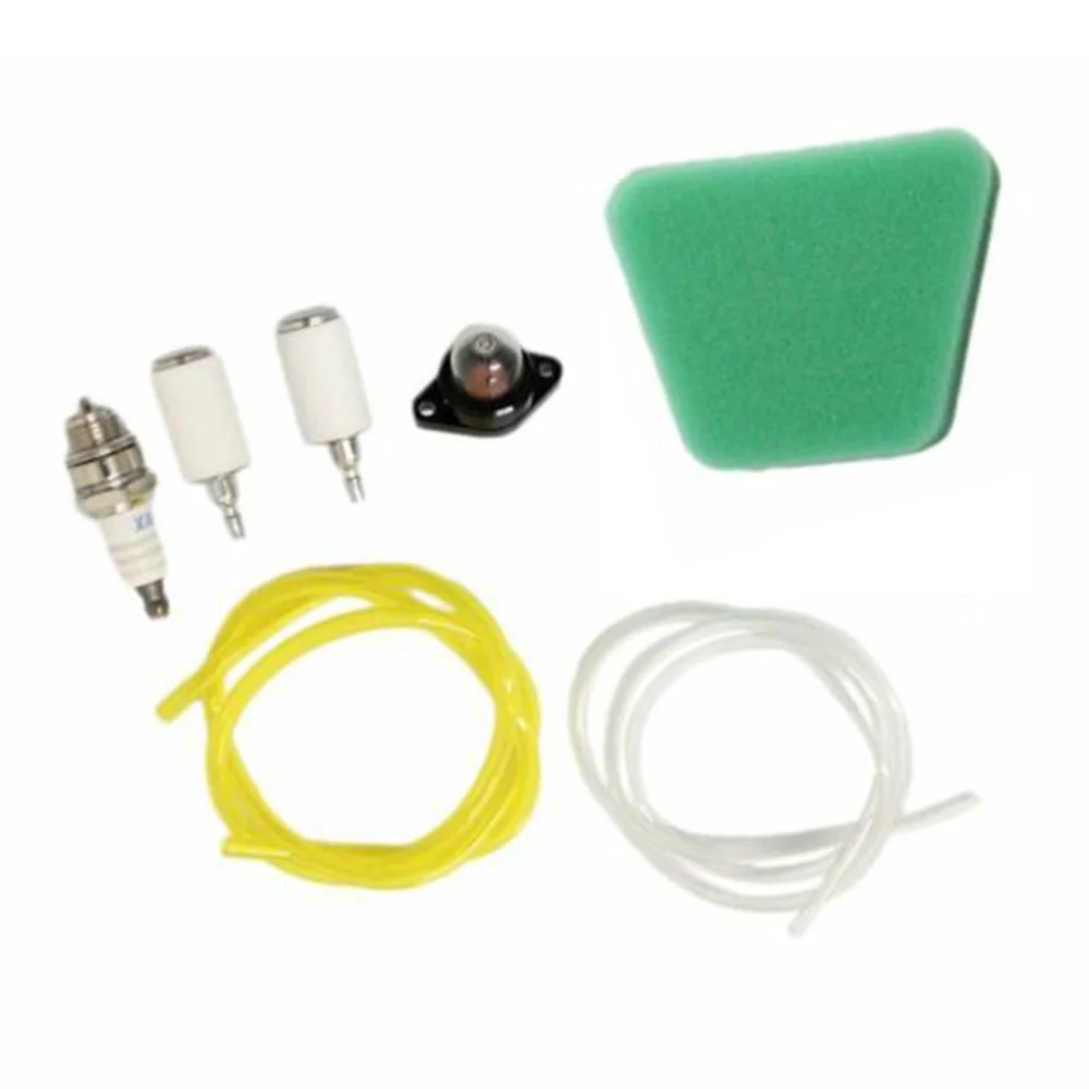 Воздушный/топливный фильтр + первоклассная лампа Свеча зажигания линия ДЛЯ Poulan