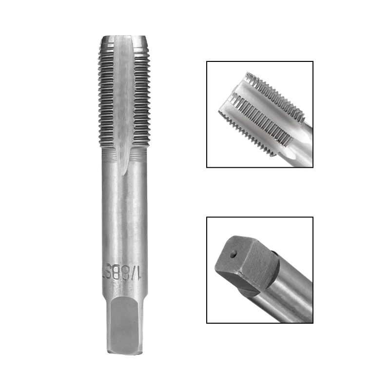 Taper Tap Pipe G1/8 1/2 3/4 1 HSS BSP Metal Screw Thread Cutting Tools Threading | Инструменты