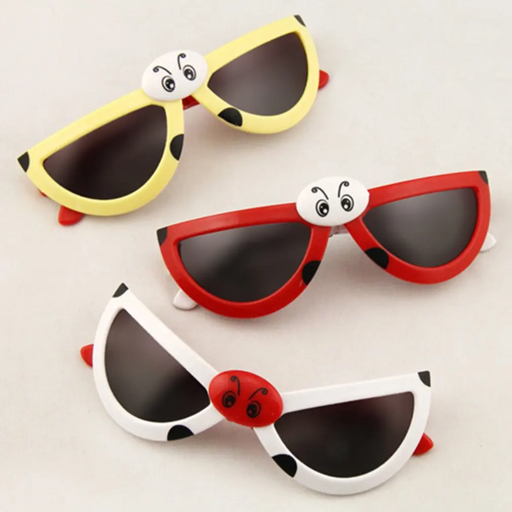 

Cute Fashion Folding Ladybug Deformity Sunglasses Puzzles Toy Baby Toys for Birthday Gift for Kids