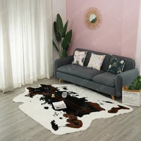2020 large carpet imitation animal skin carpet non slip cow zebra area rugs and carpets for home living room