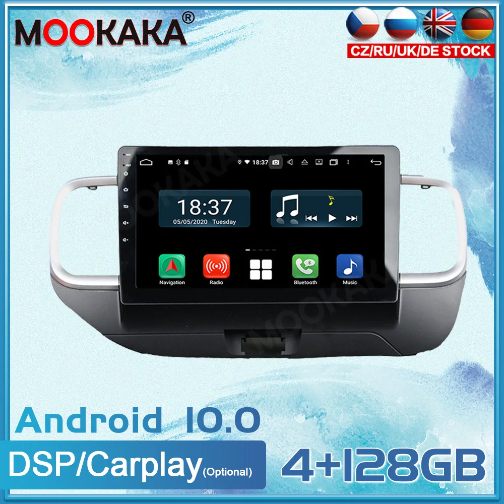 

Android 10 For Hyundai Venue 2018-2020 Car Multimedia Player GPS Navigation Head Unit Auto Radio Stereo Tape Recorder Carplay