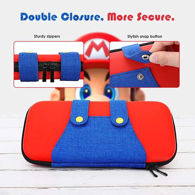 Nintend Switch Lite Mari Portable Case Storage Bag Hard Shell Pouch for Nitendo Console Accessories Outdoor ProtectiveCover | Электроника
