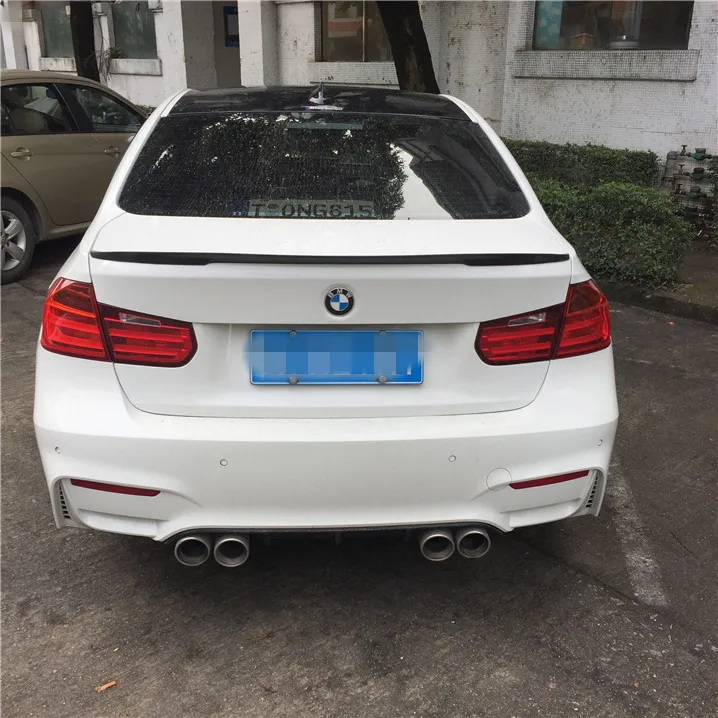 Спойлер для F30 F35 из углеродного волокна 2012 2015 P3 JKCK стильный спойлер BMW M3 320i 320li 325li