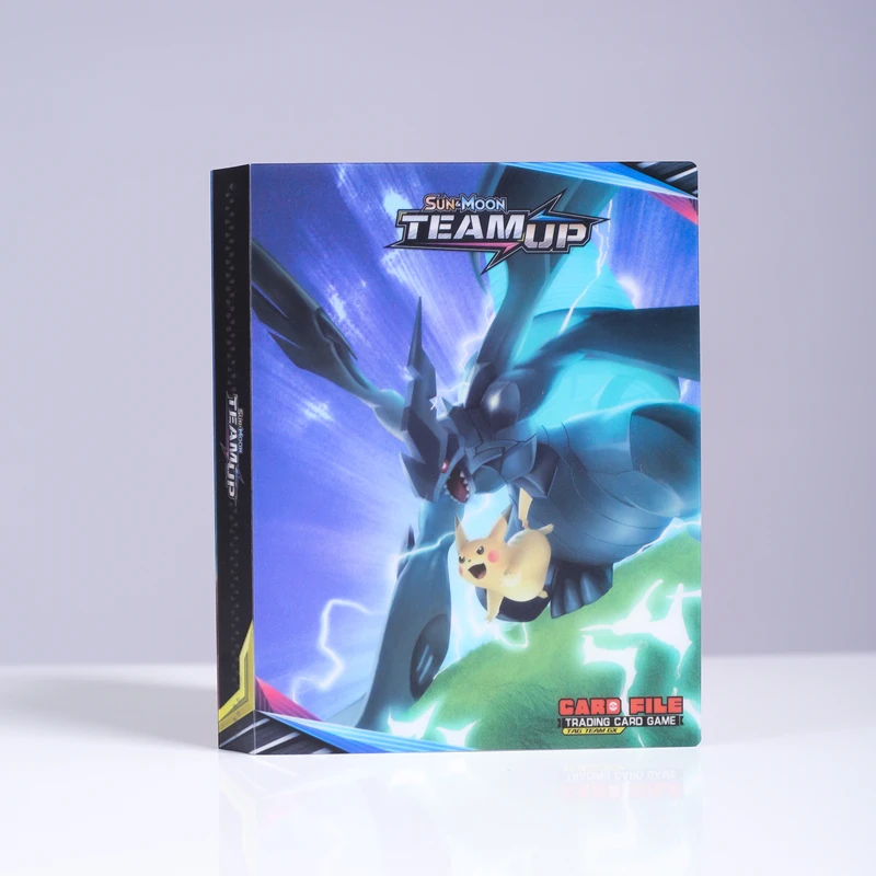 

240Pcs Pokemon French Cards Album Book Cool Collections Cartoon Anime Game Binder Folder Top Loaded List Toys Gift for Children