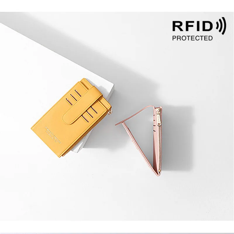 Многофункциональные женские кошельки противоугонная RFID монетница держатель ID