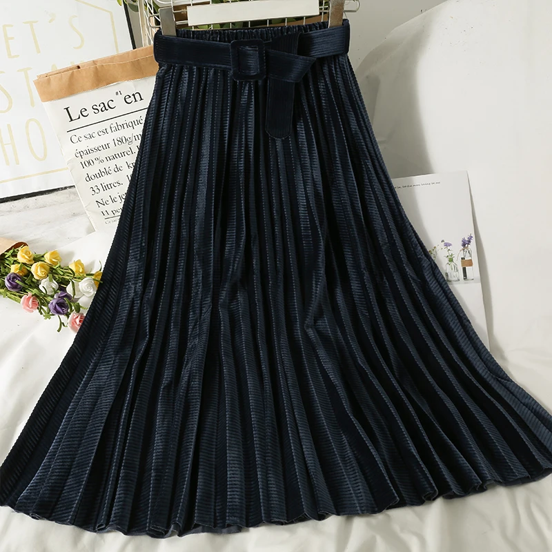 Cheap wholesale 2021 spring  autumn new fashion casual sexy women Skirt woman female OL  long skirts for women VtC3364
