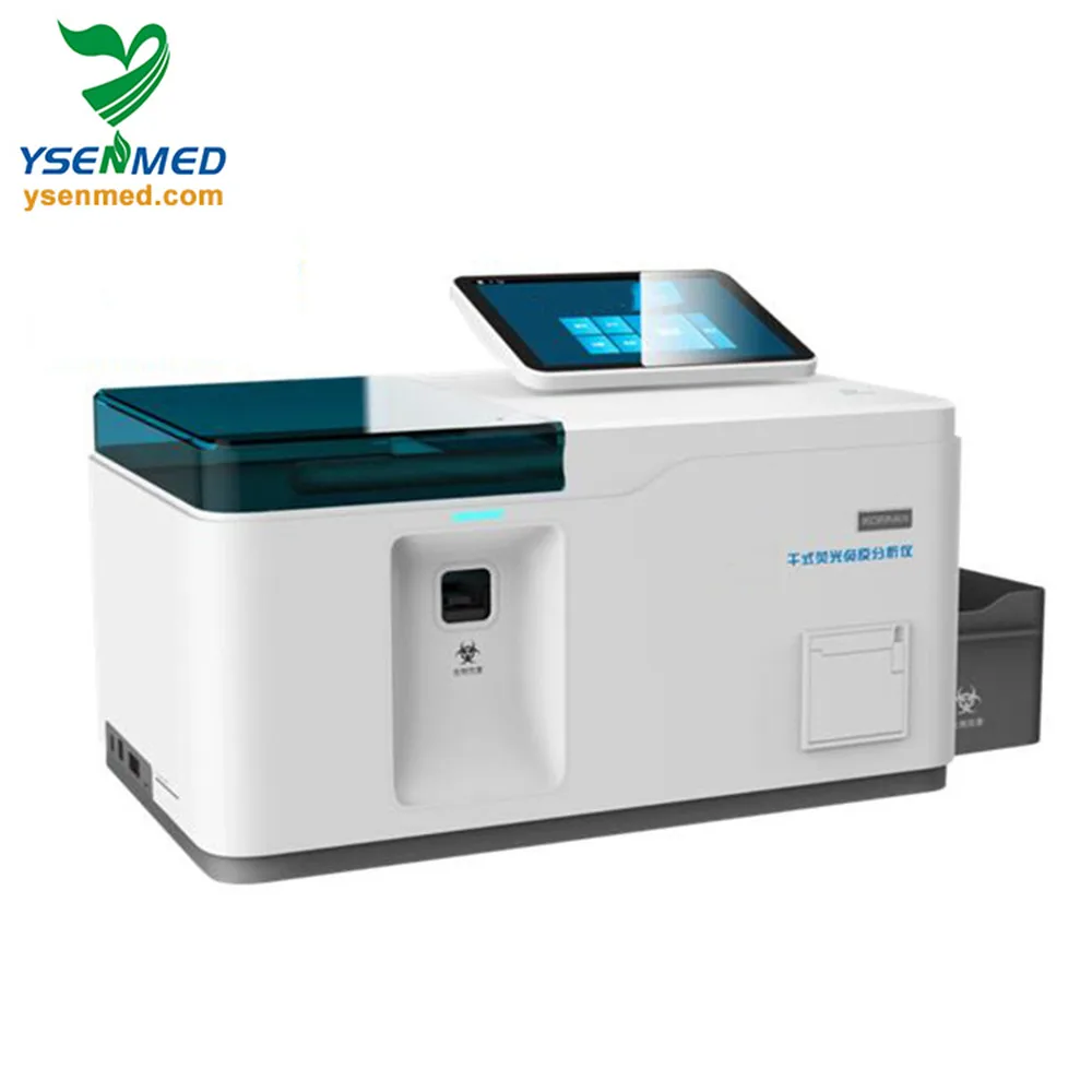 

YSTE-FIA12 good price POCT system dry-type FIA 12-channel fluorescence immunoassay quantitative analyzer