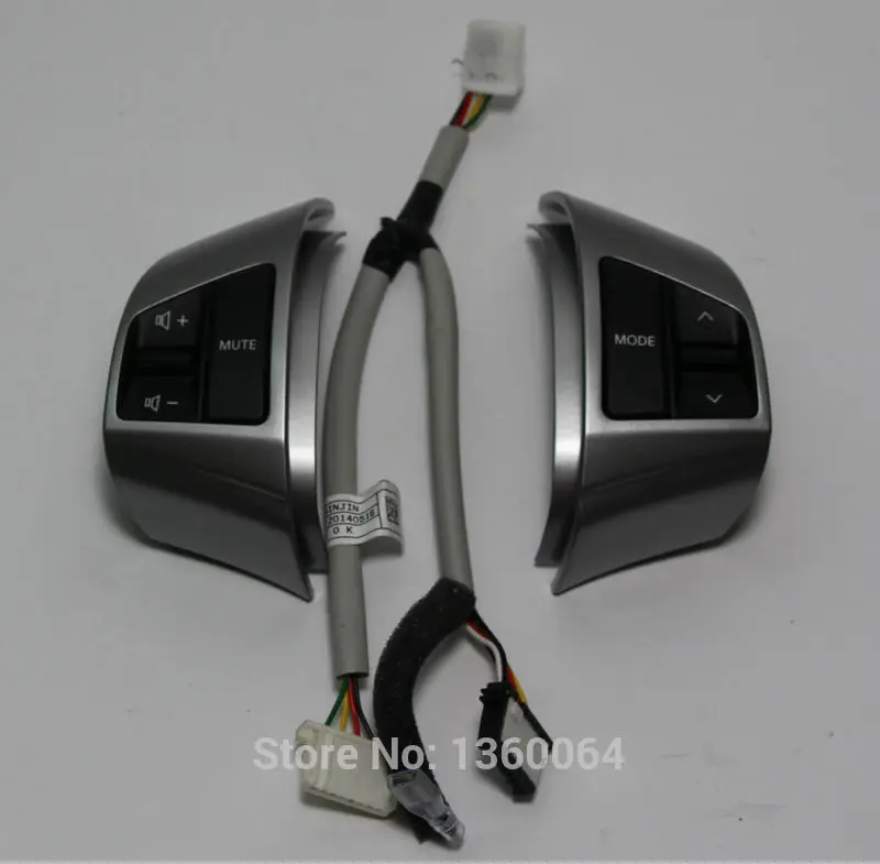 Высокое качество оригинальный руль аудио кнопка управления канала для 2008 2011 Hyundai