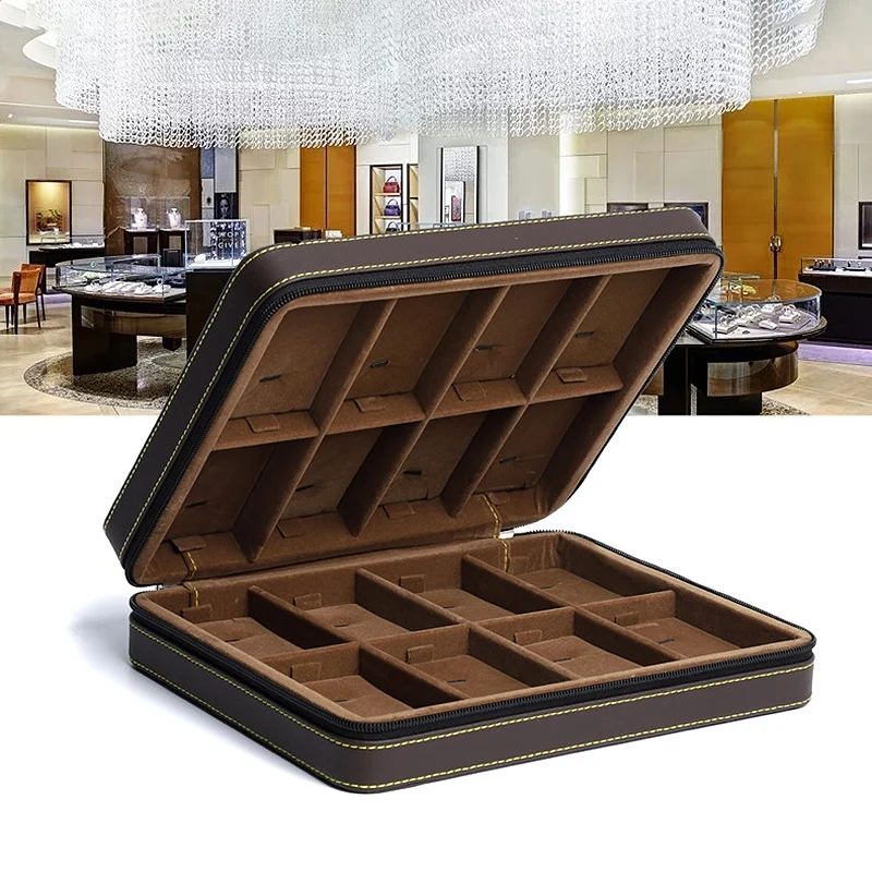 

Jewelry Box Travel Comestic Jewelry Casket Organizer Storage Box Necklace Birthday Gift