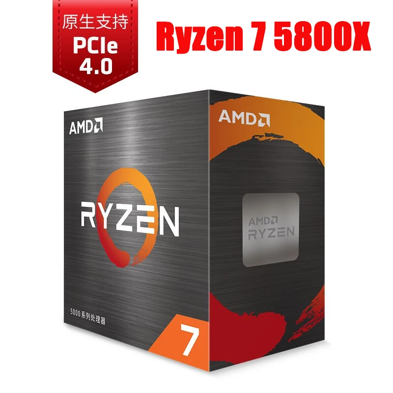 

Brand New Original AMD Ryzen 7 5800X Desktop Processor 7nm 8-Core 16-Thread 3.8GHz 105W AM4 r7 5800X Boxed CPU