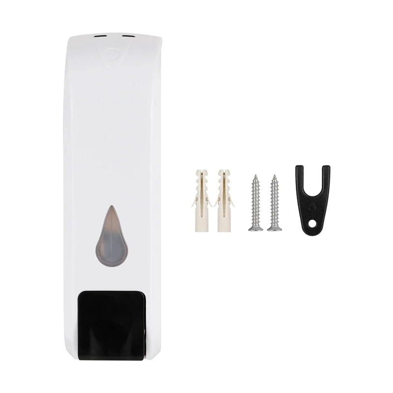 

Soap Dispenser Wall-mounted Manual Singal-head Hand Sanitizer Soap Shampoo Dispenser Shower Bathroom Accessories