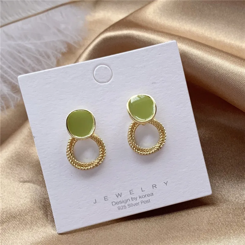 Стиль реставрация старинным способом серьги гвоздики в форме капель элегантный