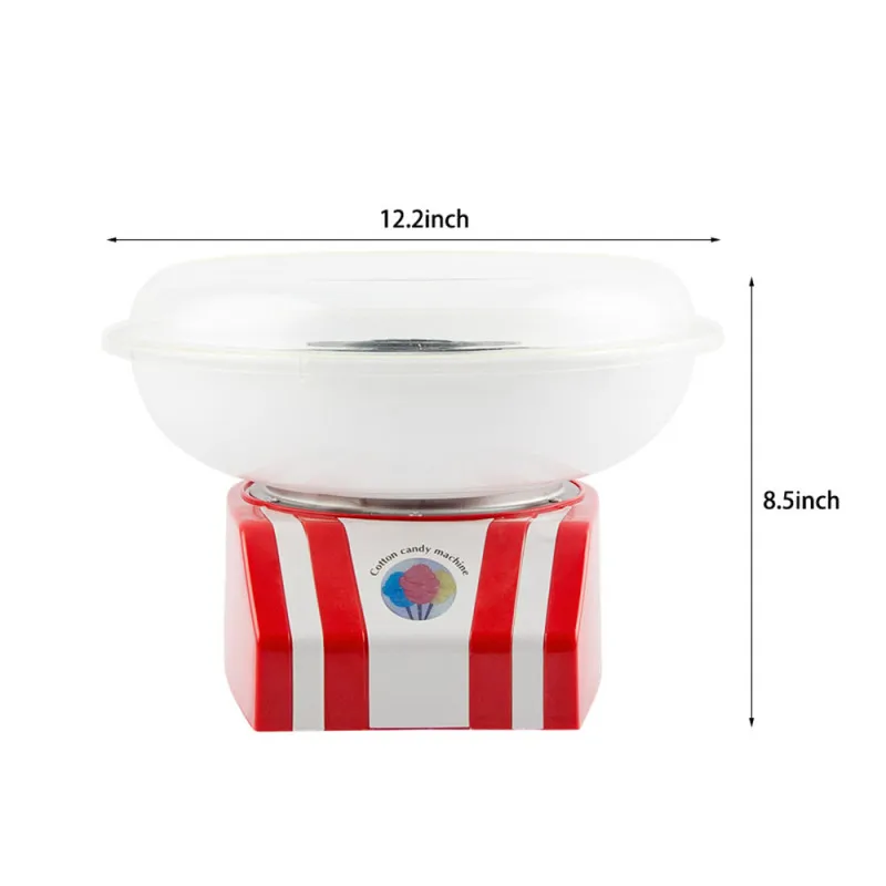 

Electric DIY Sweet Cotton Candy Maker Portable Cotton Sugar Floss Machine Girl Boy Gift Children's Day Marshmallow Machine