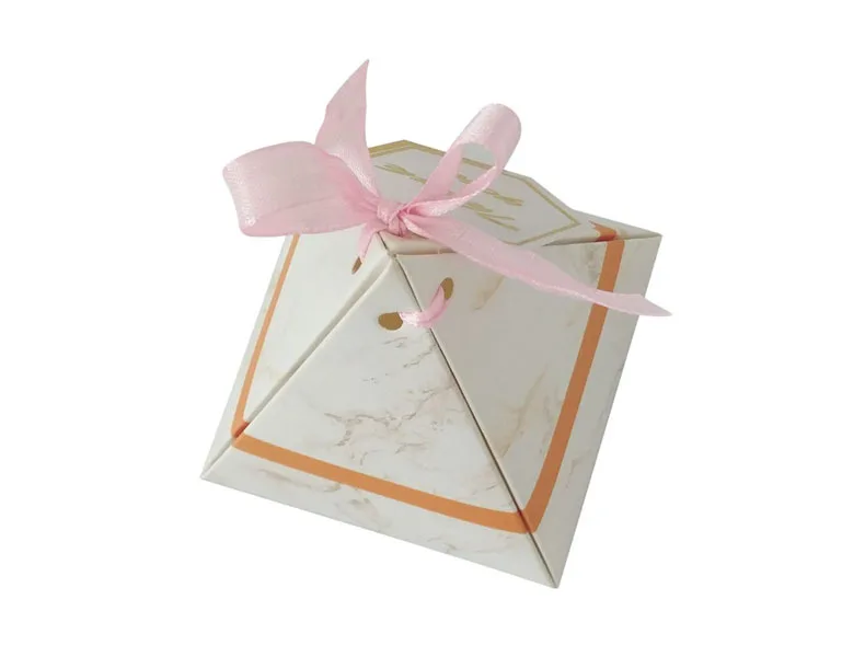 Коробка конфет в виде пирамиды бумажные коробки для лазерная резка упаковка