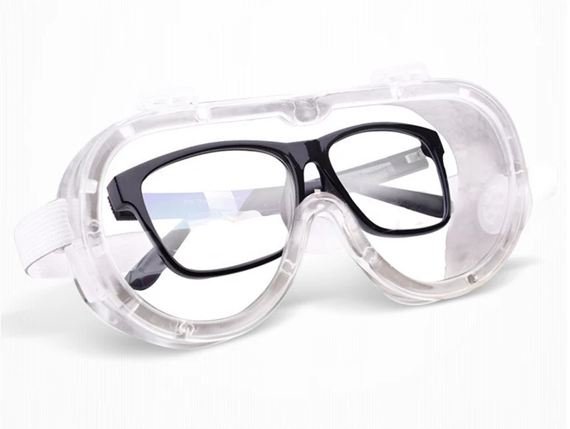 Защитные очки регулируемые химические брызговые защитные с широким зрением