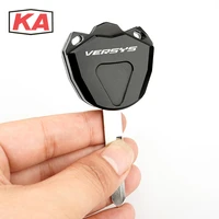 motorcycle cnc key case key cover key shell for kawasaki versys1000 versys650cc versys key without chip aluminum accessories