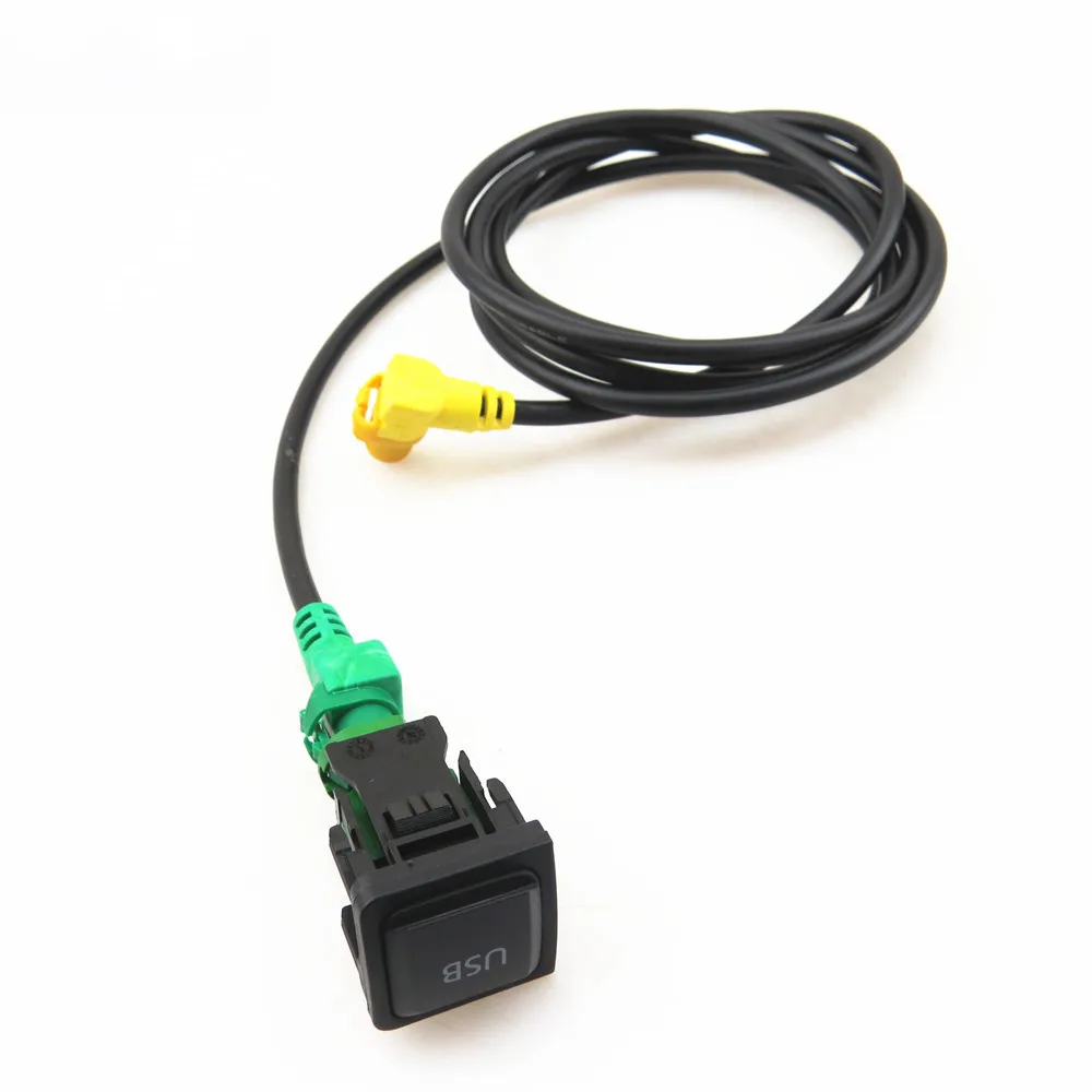 USB коннектор 5KD 035 726A 726 A для VW Golf MK6 кролик Сирокко 5KD035726A|Переключатели и рычаги