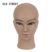 female bald afro mannequin head professional cosmetology for wig making and display hat helmet glasses masks model