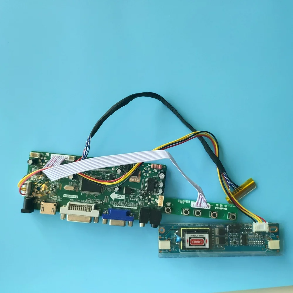 

kit for LM190E08-TLK1/LM190E08-TLM1 1280X1024 panel Controller Board 2 lamps 30pin HDMI+DVI+VGA LCD Audio driver DIY 19"