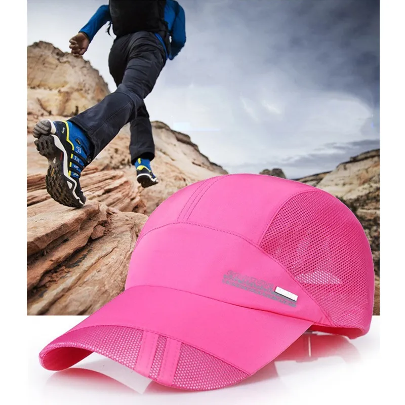 Мужские и женские дышащие бейсболки регулируемые спортивные кепки унисекс 8