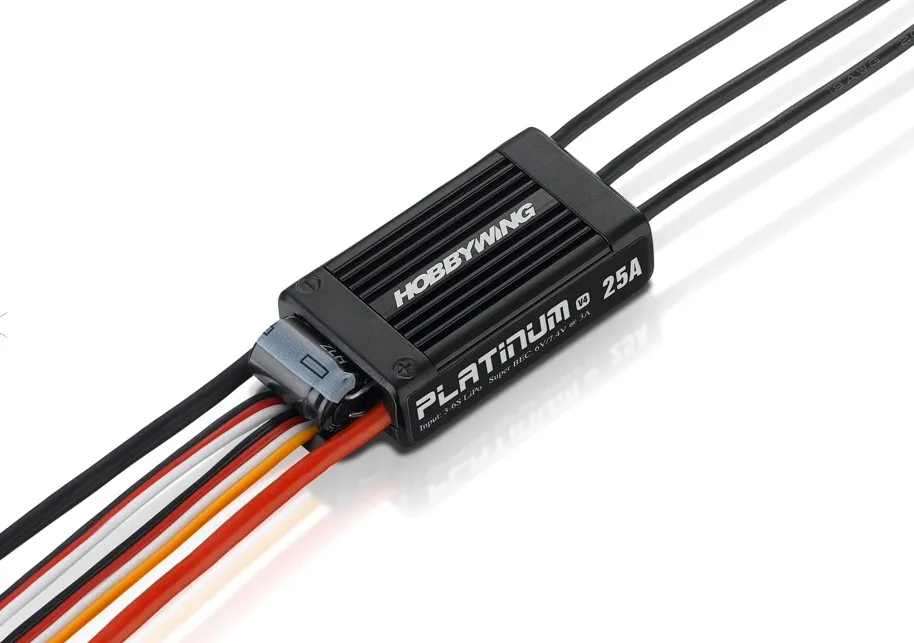 

Hobbywing Platinum 25A V4 3-6S /40A V4 ESC 3-4S Lipo бесщеточный ESC с контроллером скорости BEC DEO для дрона на радиоуправлении 450-480