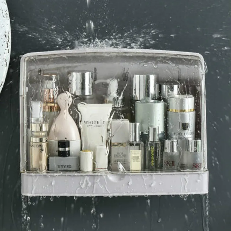 Органайзер для хранения макияжа подвесной органайзер специй лака ногтей ванной