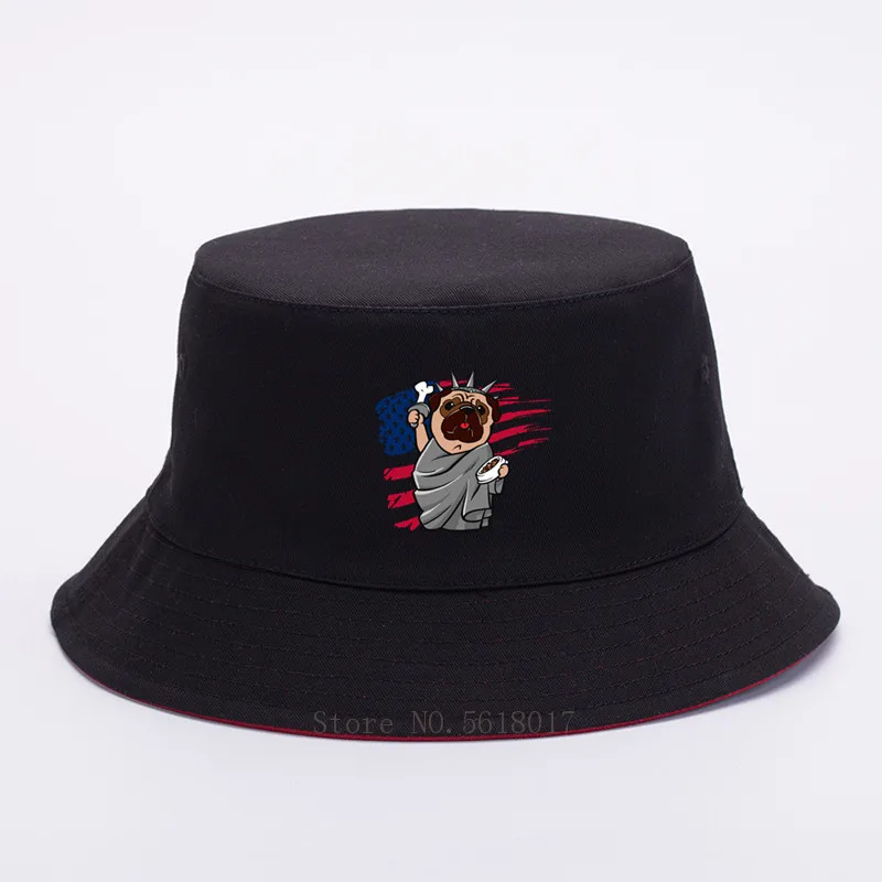 2020 Панама для мужчин и женщин хип-хоп 4 июля День Независимости мопса рыбацкая