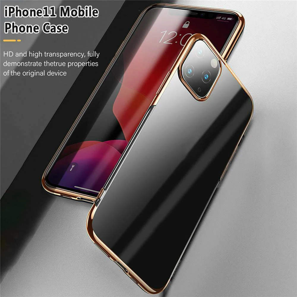 Для IPhone 11 чехол ультра тонкий резиновый чехол TPU чехол для IPhone 11 Pro Max 11 чехол силиконовый чехол