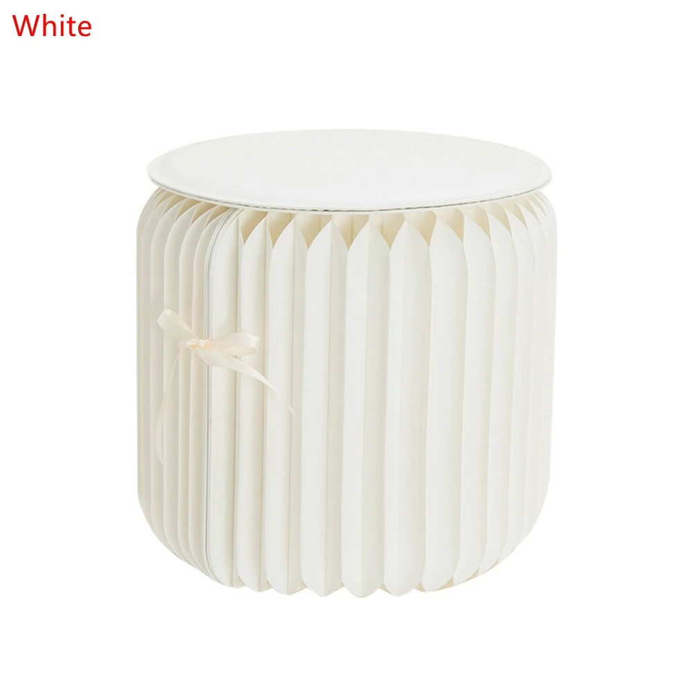 구매 28CM 접이식 의자 휴대용 의자, 접이식 캠핑 편리한 낚시 크래프트 종이 안정적인 의자 접이식