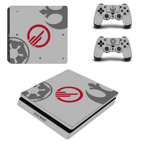 P4SQB0052 Star Wars полное покрытие лицевые панели PS4 тонкая кожа Виниловая наклейка, стикер для консоли Playstation 4 и контроллеров PS4 тонкий стикер кожи - Цвет: P4SQB0052