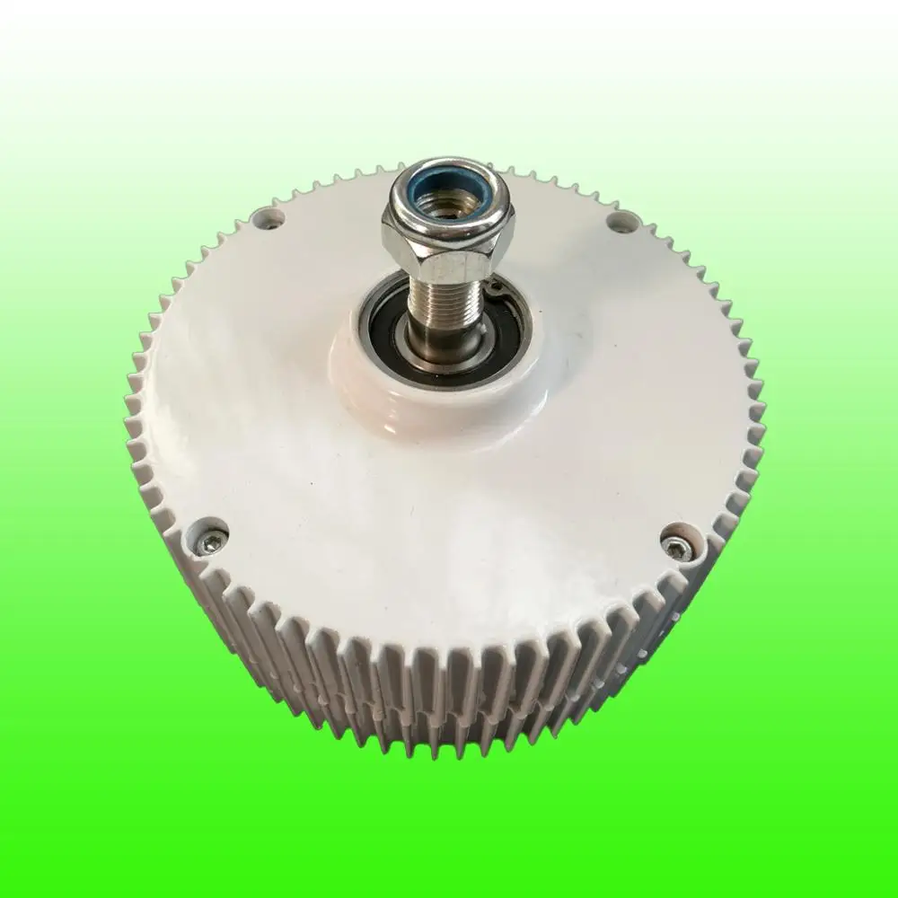 Новинка 2015. Низкооборотистый генератор для ветротурбины AC12V 300 Вт. Сертификация CE