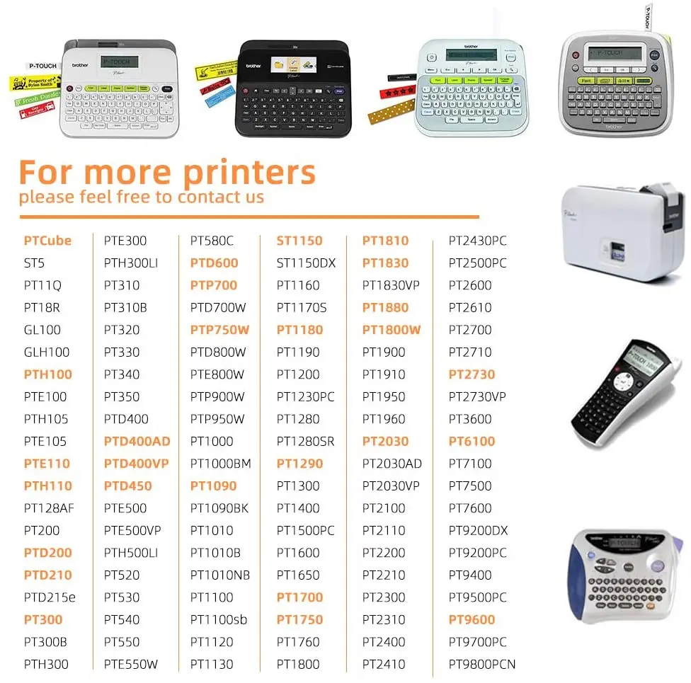 1 упаковка ламинированная лента TZE641 Tze641 TZe 641 Совместимость для Brother P Touch машина