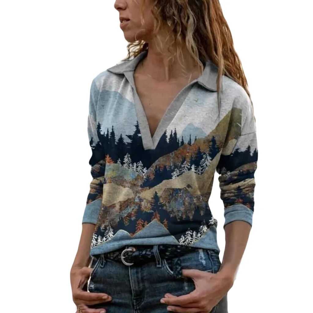 Женские блузки топы с длинным рукавом блузка блестками на шнуровке Готическая