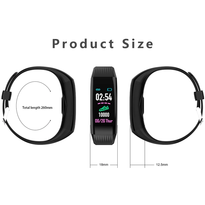 Спортивные Смарт-часы кровяного давления для мужчин и женщин монитор сердечного