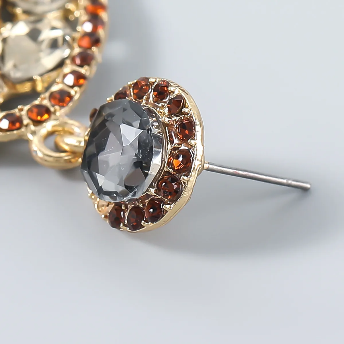 

Vintage Rhinestone Water Drop Dangle Earings For Women Fashion Jewelry Girls' Daily Collection Earrings Accessories