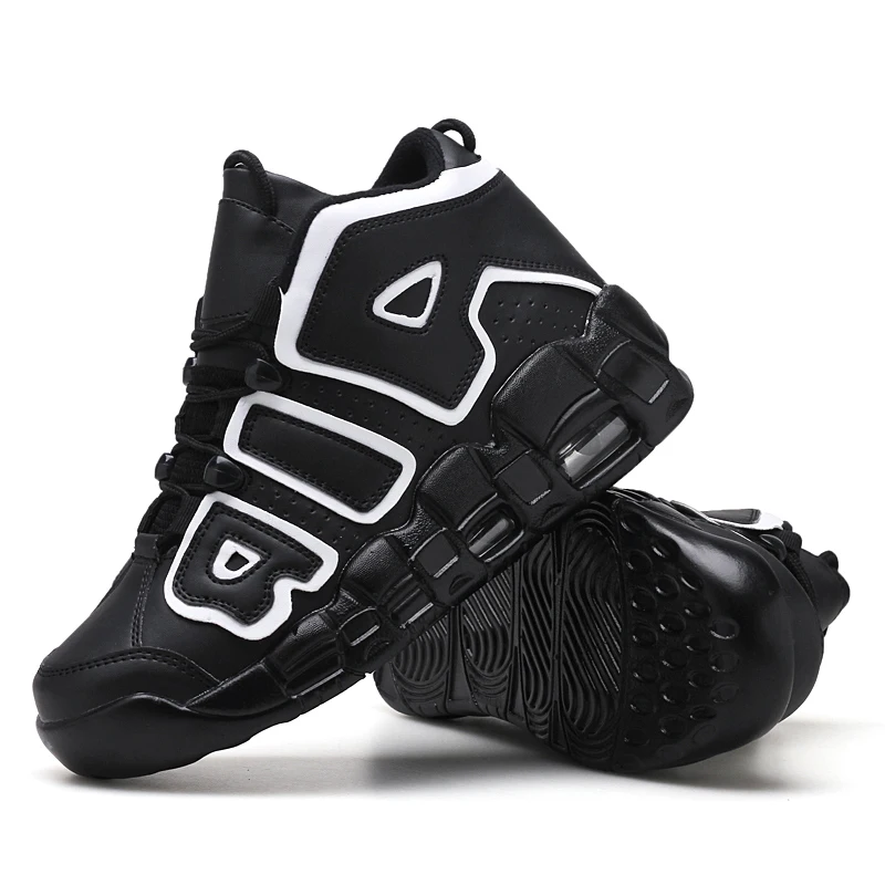 

R.XJIAN brand Basketball Shoes Men Air Sports Shoes High Tops Mens Basketball Sneakers Athletics Basket Shoes Chaussures de bask