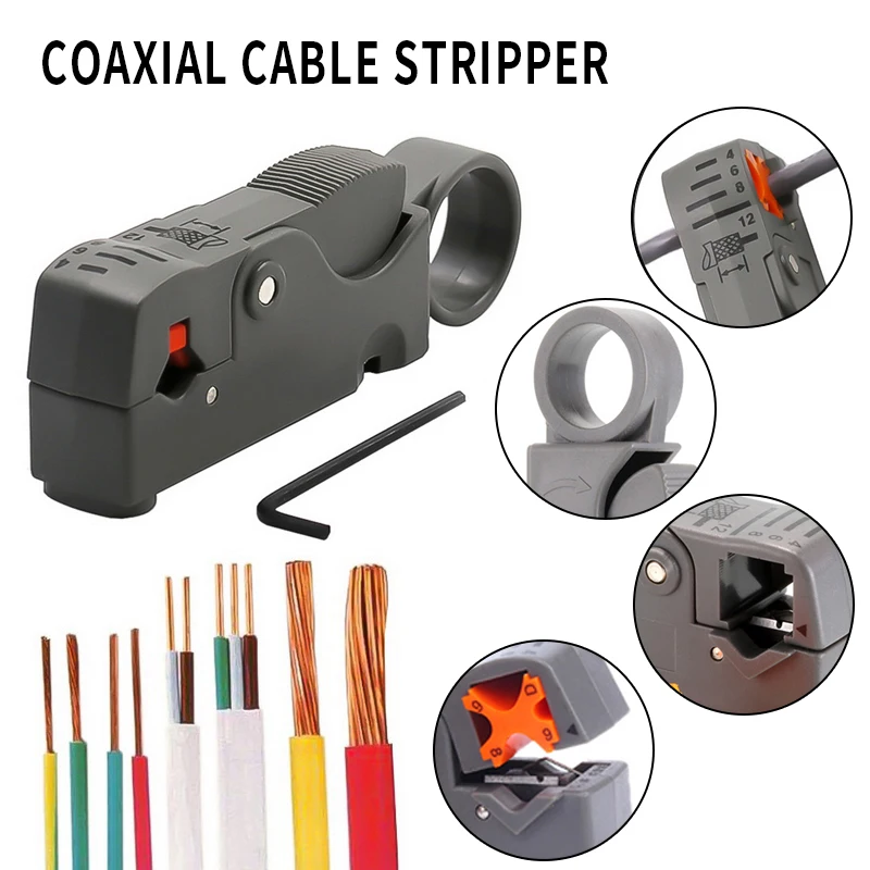 Новый автоматический инструмент для зачистки проводов плоскогубцы кабеля