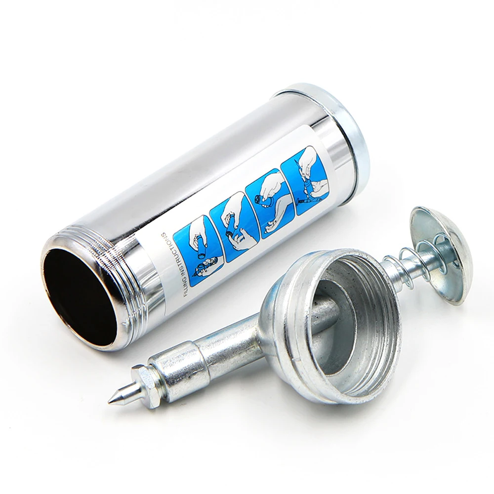 

HS-80CC 80cc Capacity 1000PSI Output Pressure Oiler Mini Grease Gun Machine Handheld High Pressure Oiler Hand Tools