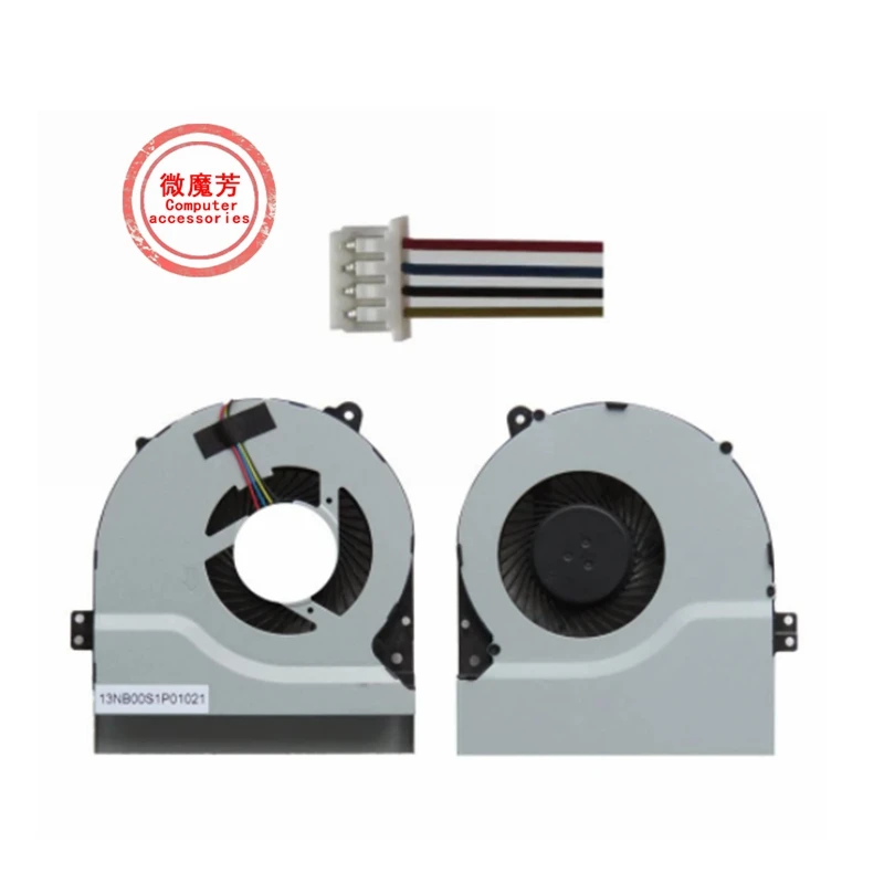 Новый центральный процессор для ноутбука охлаждающий вентилятор ASUS X450V X550C X550V X450C