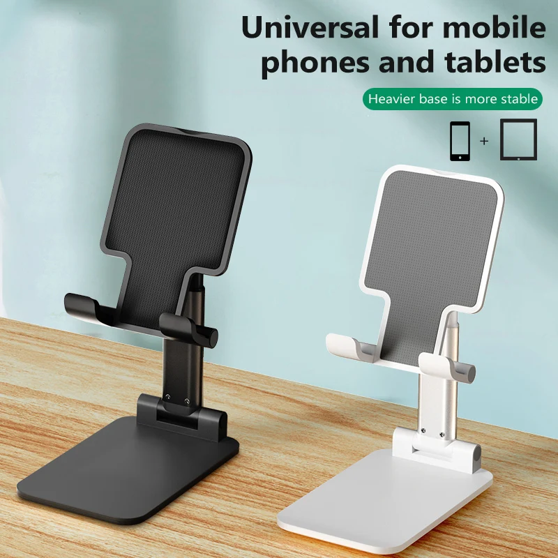 

Adjustable Desk Phone Holder Alloy Desktop Stand For iPhone Samsung Redmi Mobile Phones Holder For iPad Tablet Telephone support