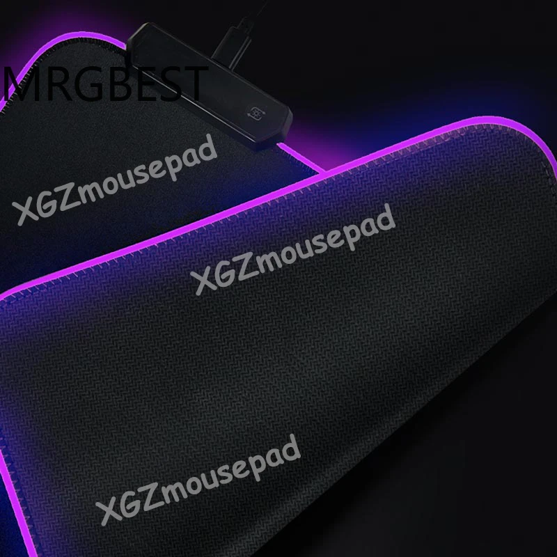 

ZSUXTC Old Map Game RGB Large Mouse Pad for Game Player Pc Computer Padmouse LED Backlight XXL Surface Pads Keyboard Table Mat