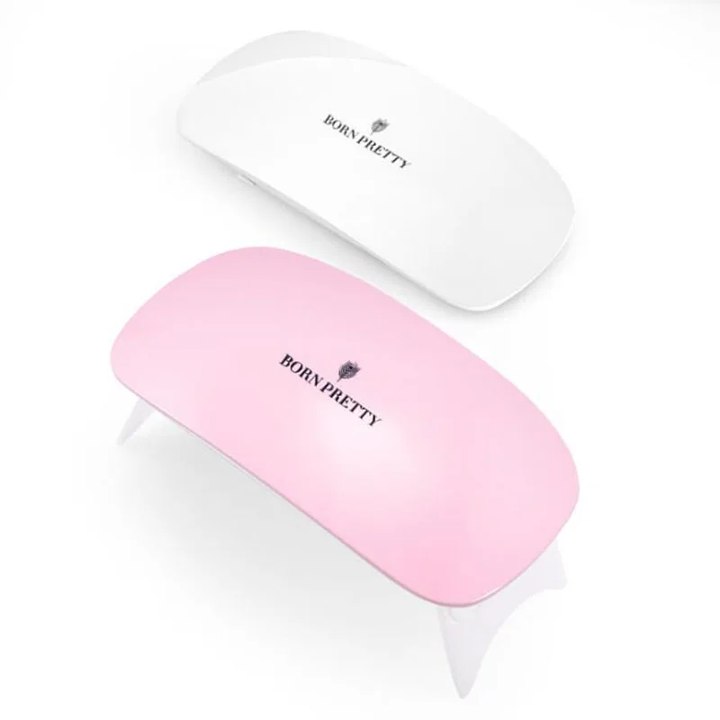 

Portable Mini 6W LED Lamp Nail Dryer USB Charge 30s 60s Timer LED Light Quick Dry Nails Gel Manicure For Nail Art