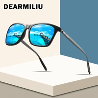 dearmiliu brand unisex retro aluminumtr90 sunglasses polarized lens vintage eyewear accessories sun glasses for menwomen 6108